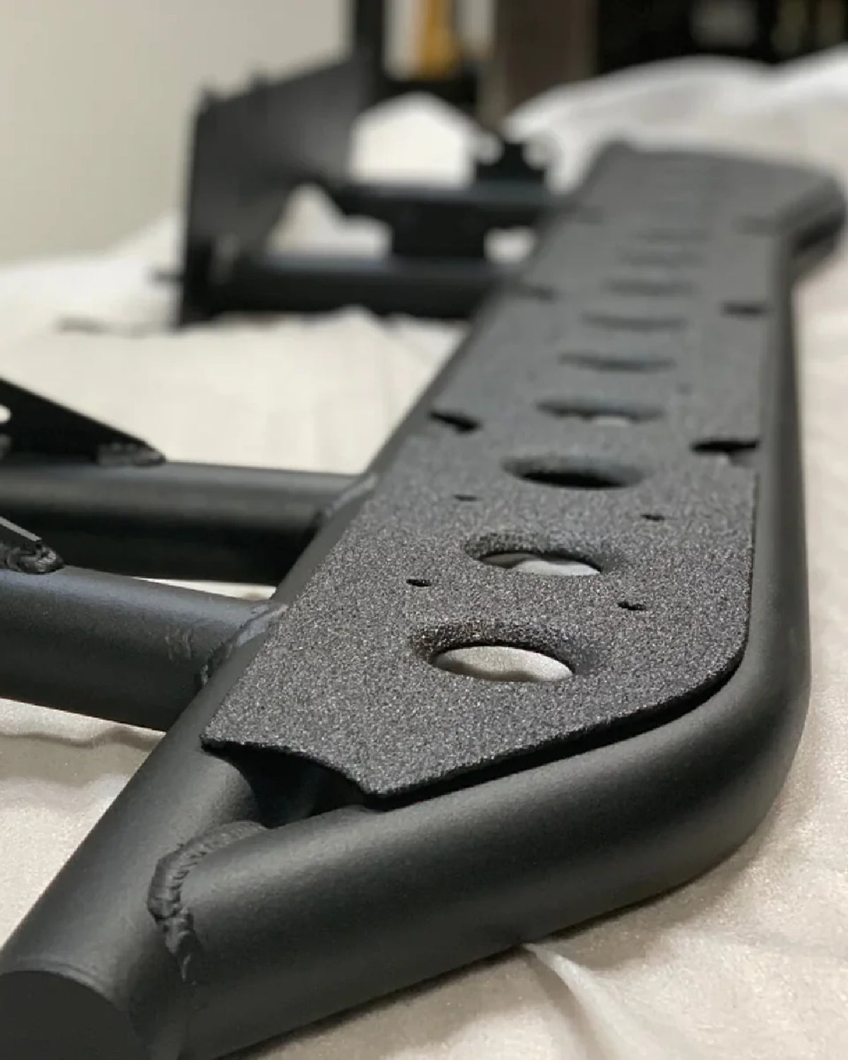 Cali Raised LED Step Edition Rock Sliders with Kick-Out and Top Plate for 5th-Gen 4Runner (2010–2024)