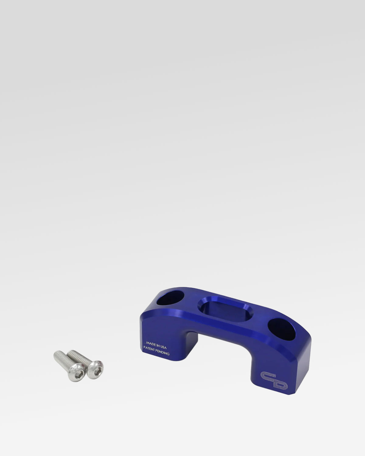 Charvonia Design Bed Center Tie-Down Anchor in Blue Anodized Finish for 3rd-Gen Tacoma (2016–2023)