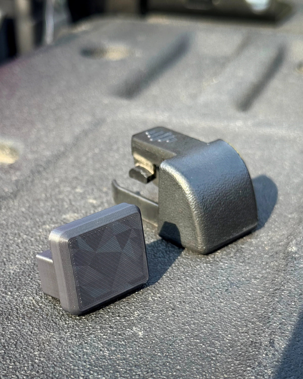 Charvonia Design Bed Rail End Caps in Digital Camo for Toyota Tacoma (2005–Present) - Pair