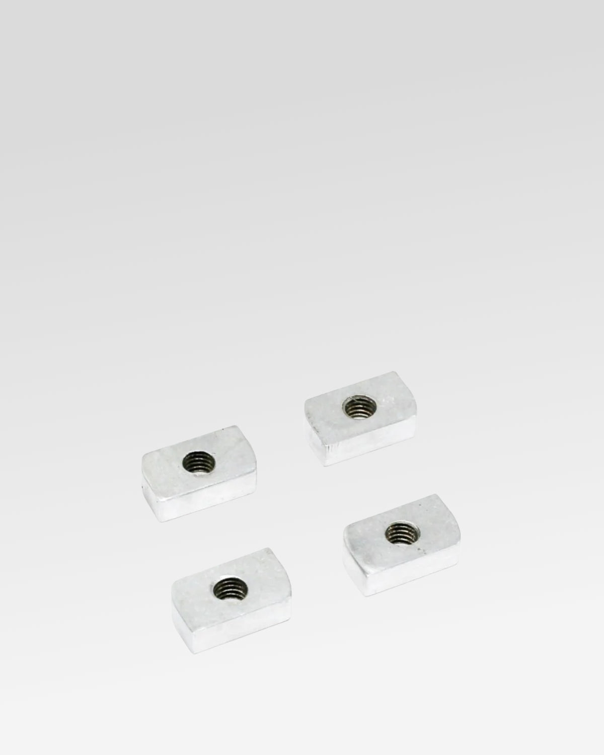 Charvonia Design Bed Rail Tie-Down Anchor Aluminum T-Nuts - Set of 6