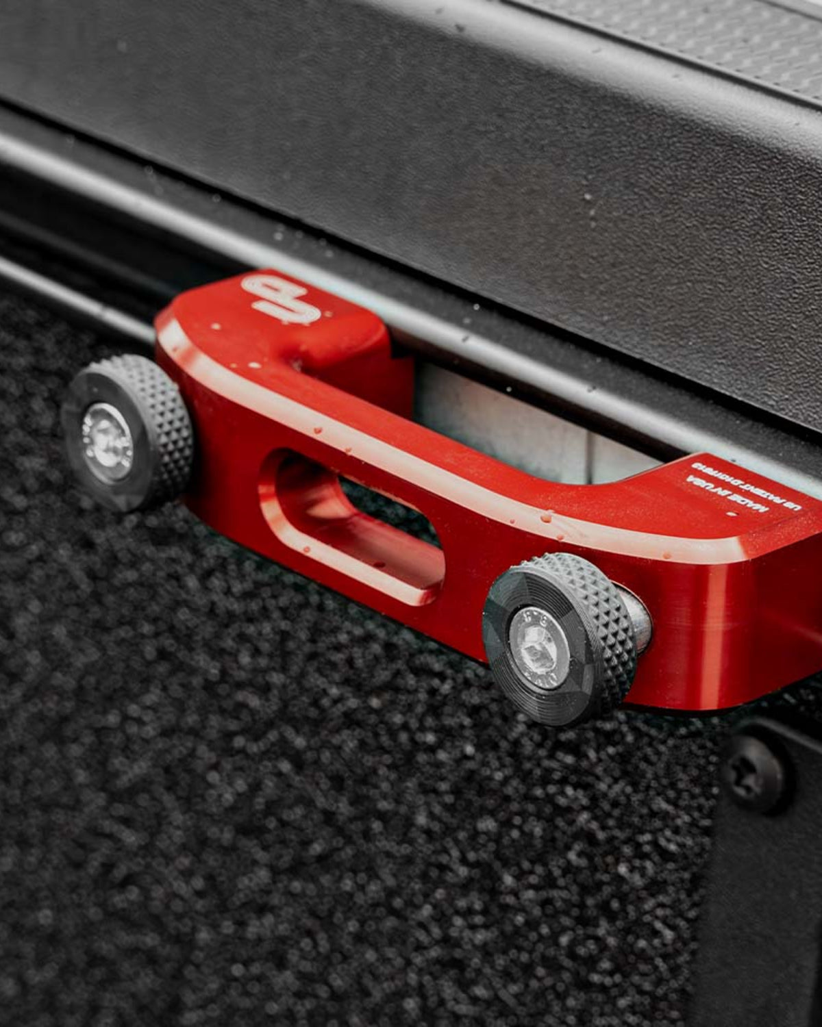 Charvonia Design Bed Rail Tie-Down Anchor Knurkled Fasteners in Digital Camo - Set of 4