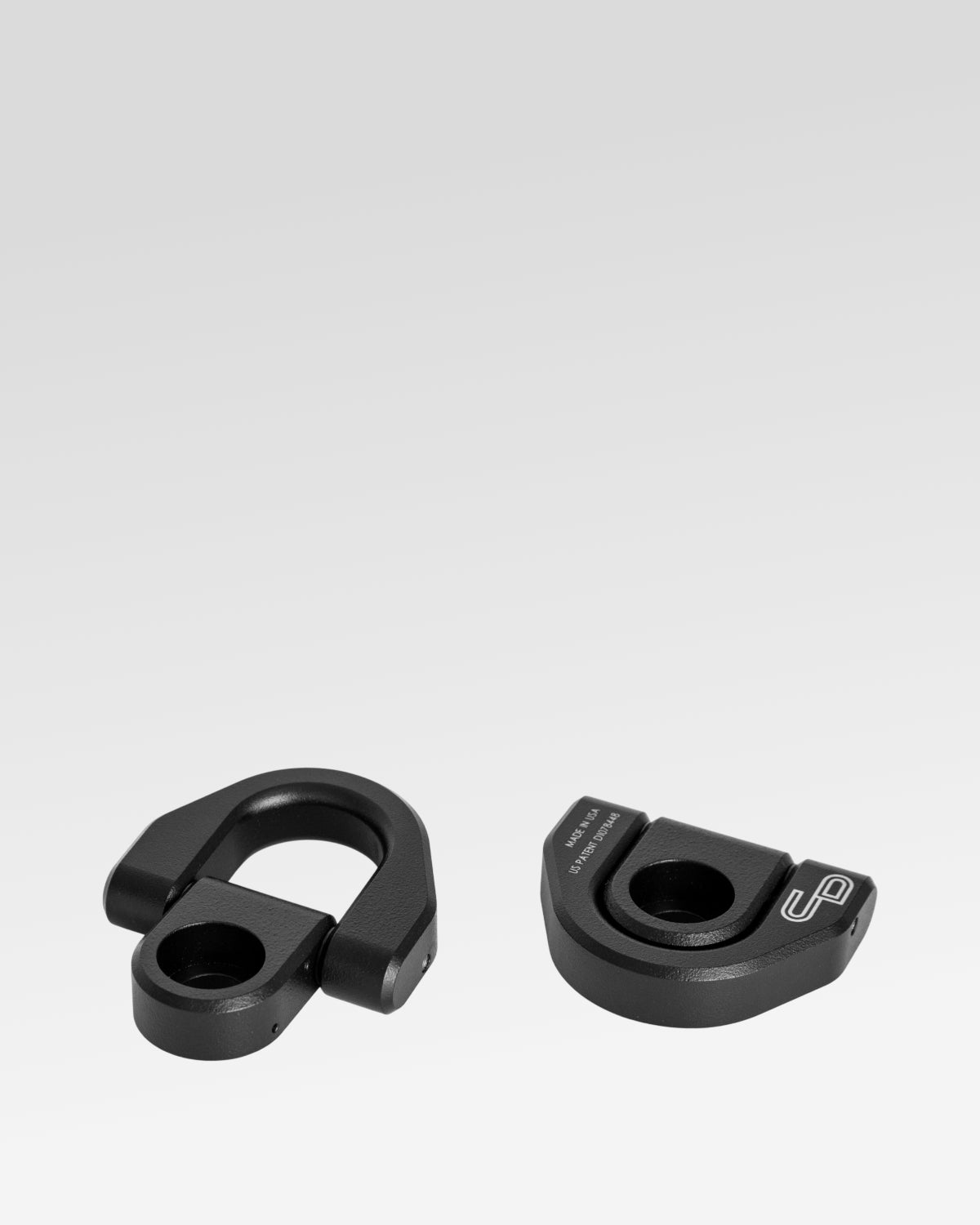 Charvonia Design Bed Tie-Down Anchors in Black Powder-Coated Finish for Toyota Tacoma (2005–Present) - Pair