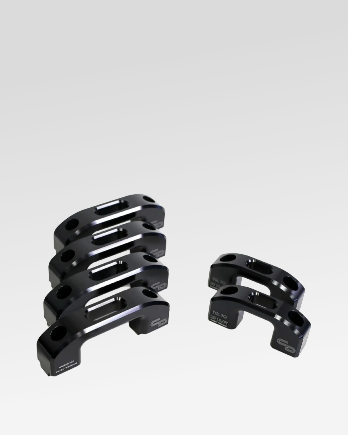 Charvonia Design Complete Bed Tie-Down Kit in Black Anodized Finish for Toyota Tundra (2007–Present)