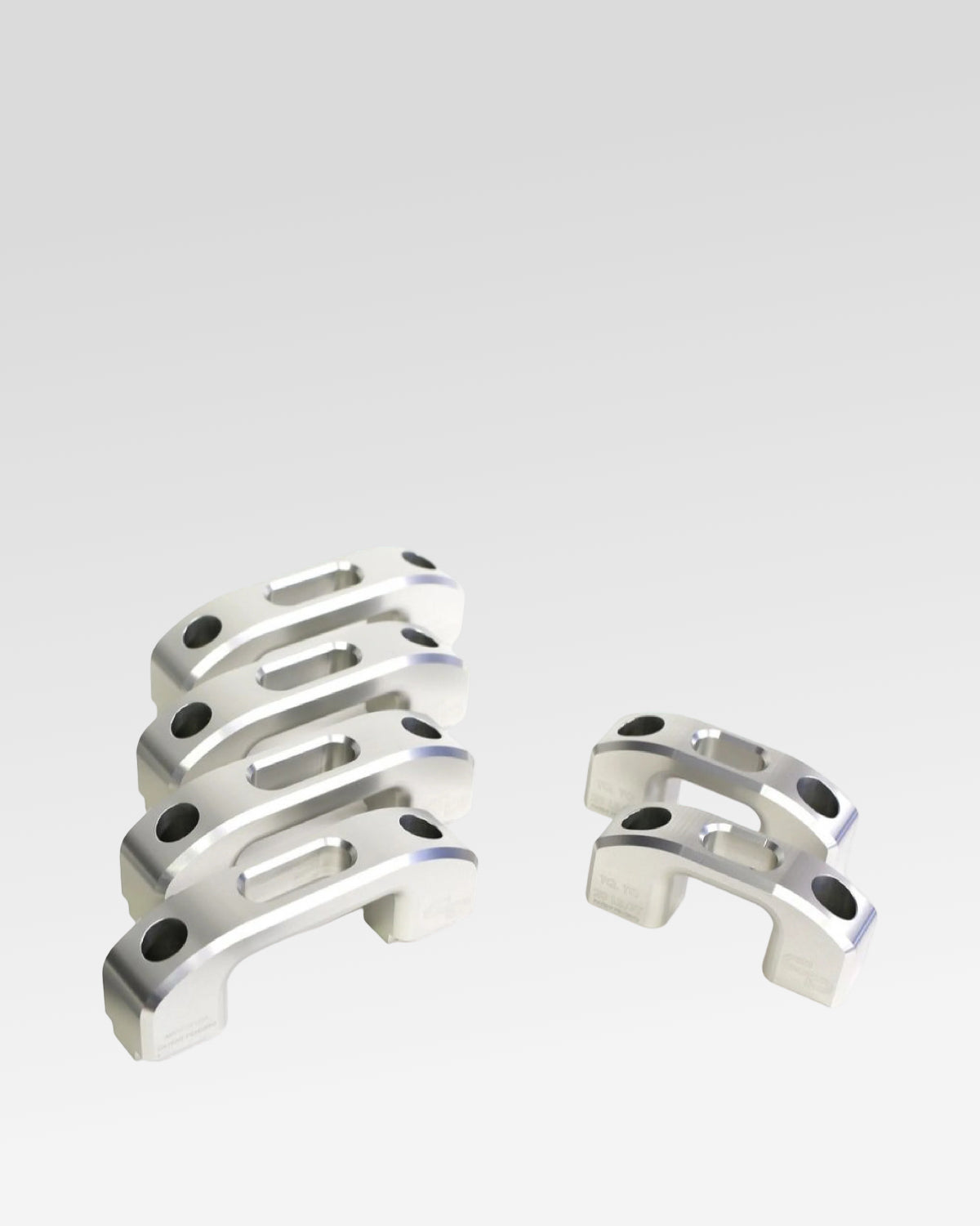 Charvonia Design Complete Bed Tie-Down Kit in Silver Anodized Finish for Toyota Tundra (2007–Present)