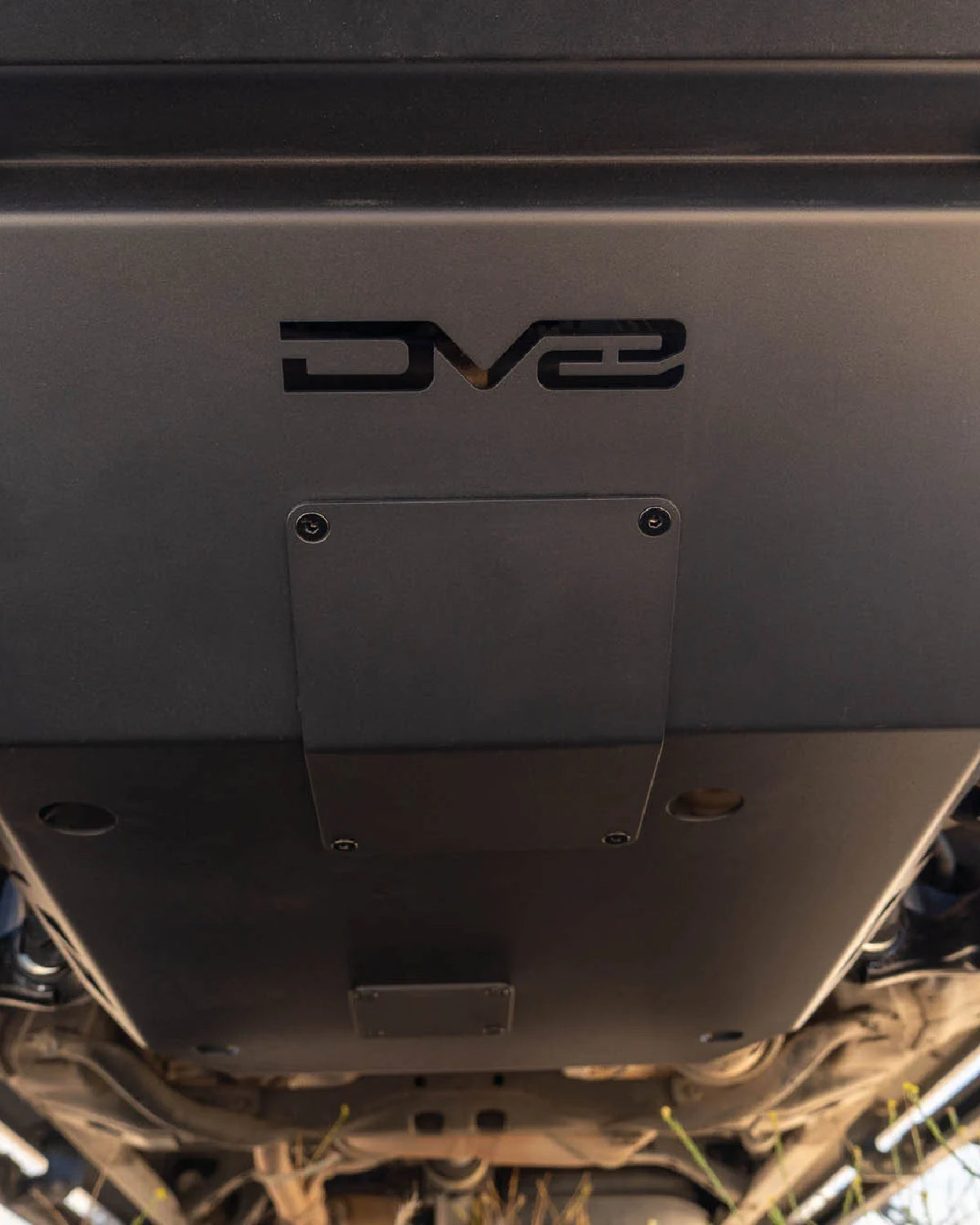 DV8 Offroad 3.5 mm Steel Engine Skid Plate for 3rd-Gen Tacoma (2016–2023)