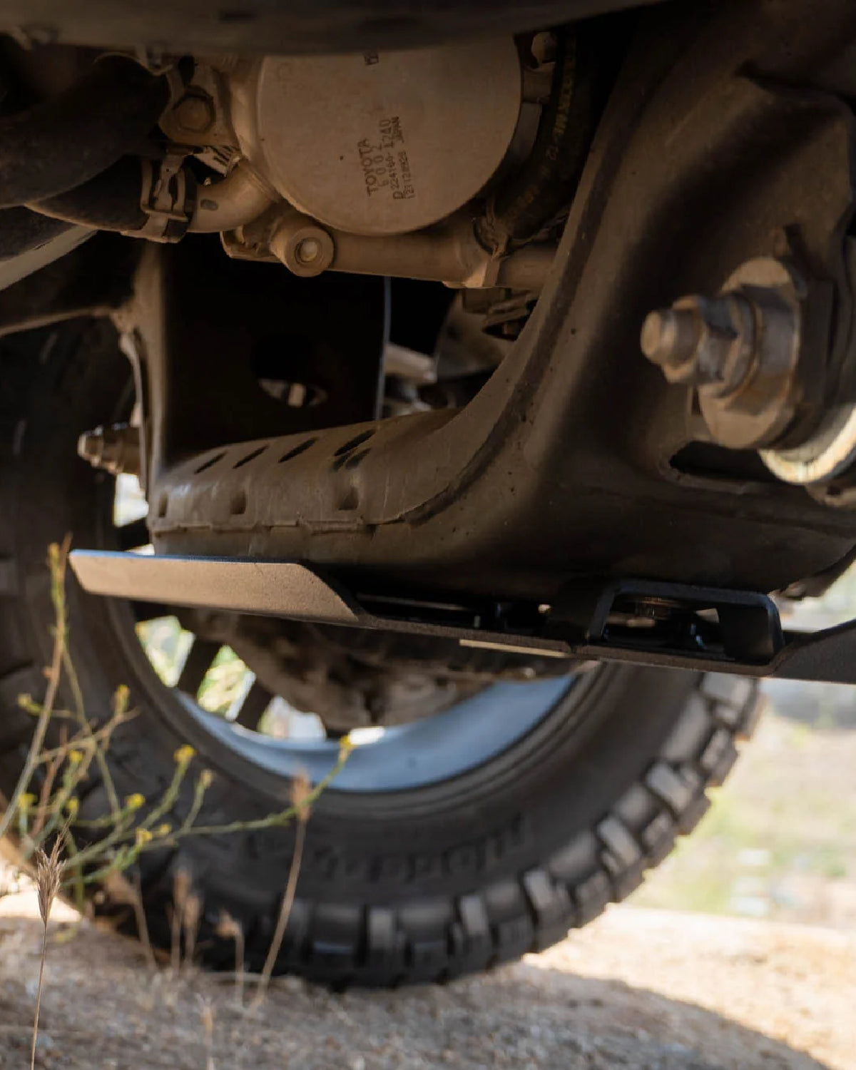 DV8 Offroad 3.5 mm Steel Engine Skid Plate for 3rd-Gen Tacoma (2016–2023)