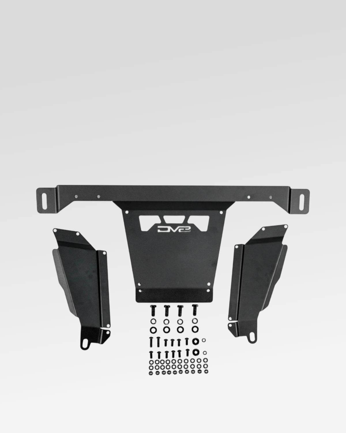DV8 Offroad 3.5 mm Steel Front Section Engine Skid Plate for 4th-Gen Tacoma (2024–Present)