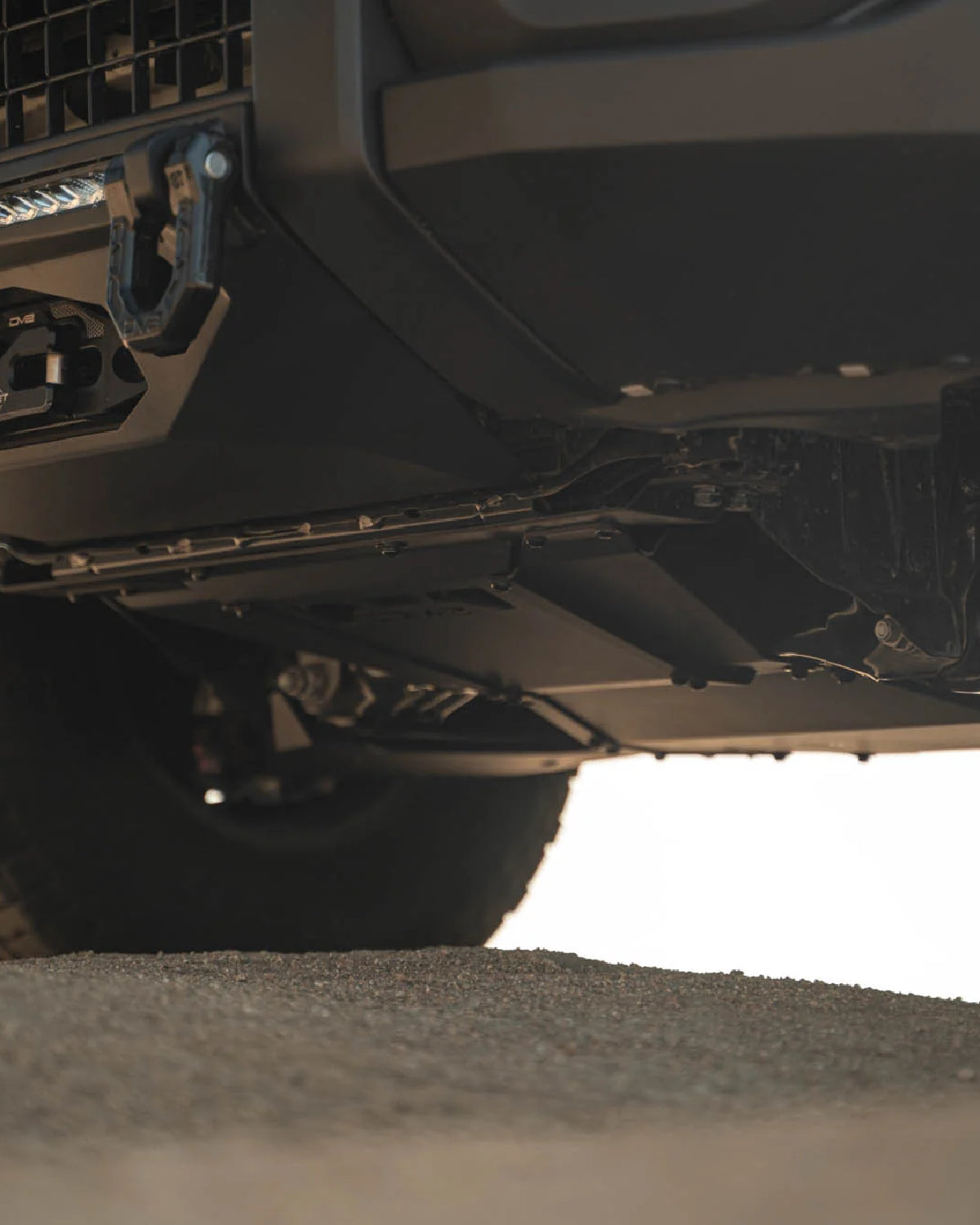 DV8 Offroad 3.5 mm Steel Front Section Engine Skid Plate for 6th-Gen 4Runner (2025–Present)