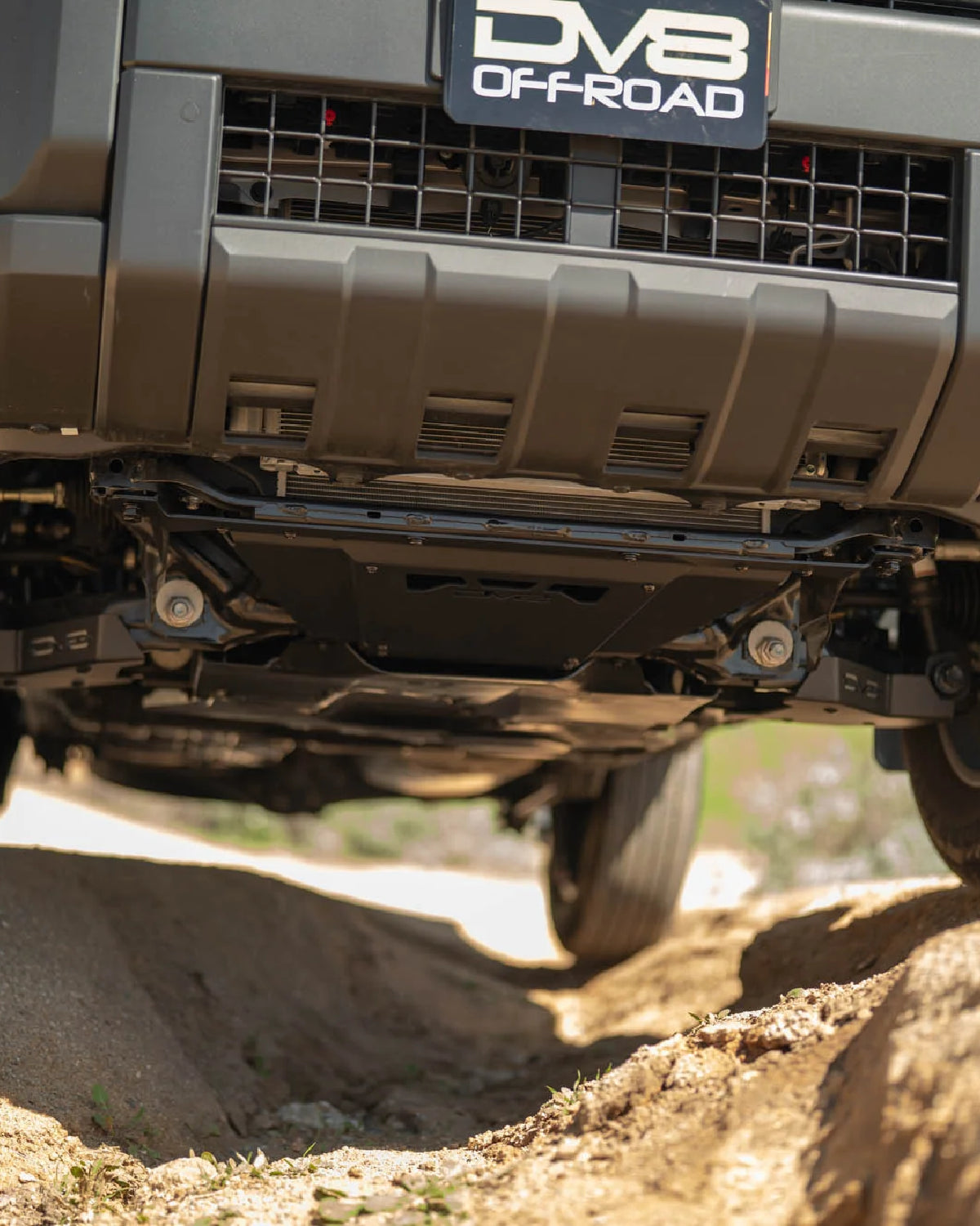 DV8 Offroad 3.5 mm Steel Front Section Engine Skid Plate for 6th-Gen 4Runner (2025–Present)