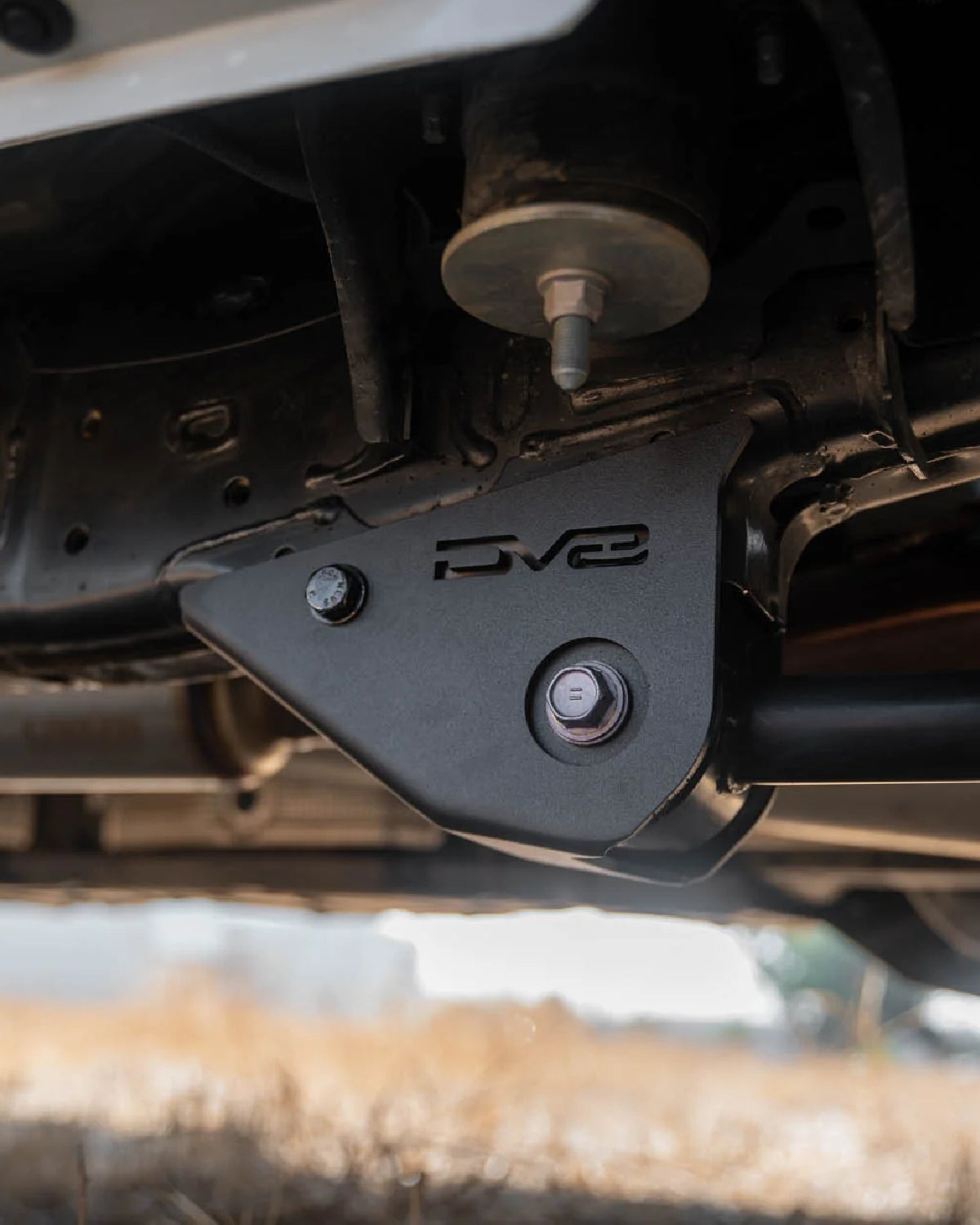 DV8 Offroad 5 mm Steel Front Link Mount Skid Plates for 4th-Gen Tacoma (2024–Present) - Pair