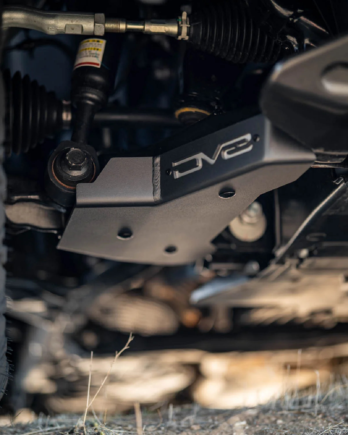 DV8 Offroad 5 mm Steel Lower Control Arm Skid Plates for 6th-Gen 4Runner (2025–Present) - Pair