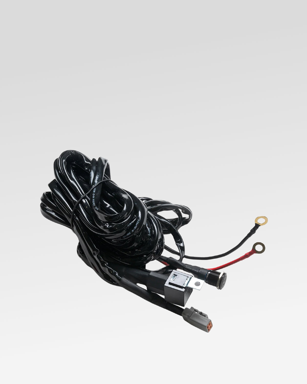 DV8 Offroad 60 A Light Wiring Harness with Toggle Switch and Deutsch DTP Connector