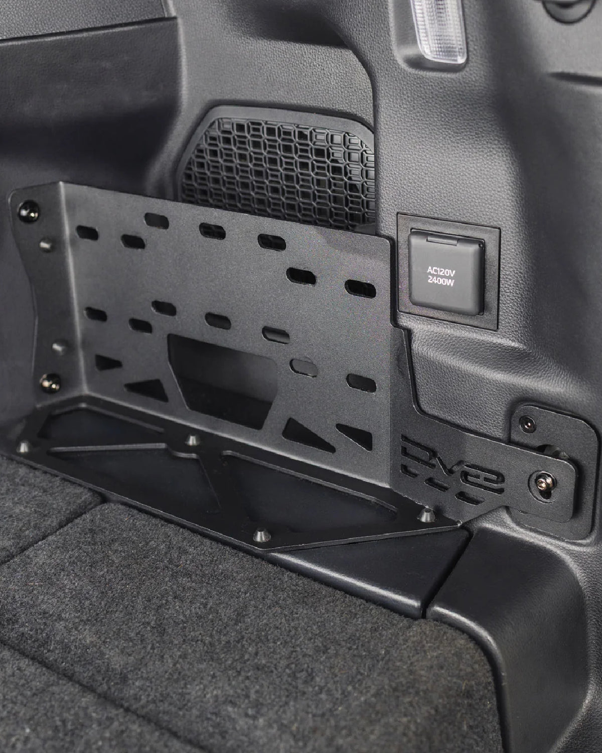 DV8 Offroad Cargo Area ARB Air Compressor Mounting Bracket for 6th-Gen 4Runner i-Force Max (2025–Present)