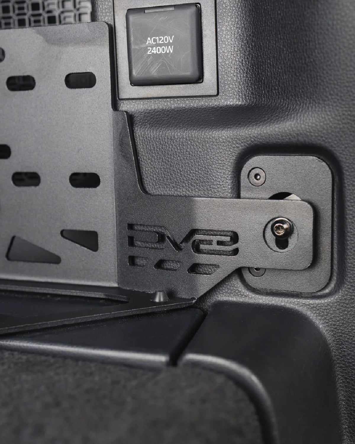 DV8 Offroad Cargo Area ARB Air Compressor Mounting Bracket for 6th-Gen 4Runner i-Force Max (2025–Present)