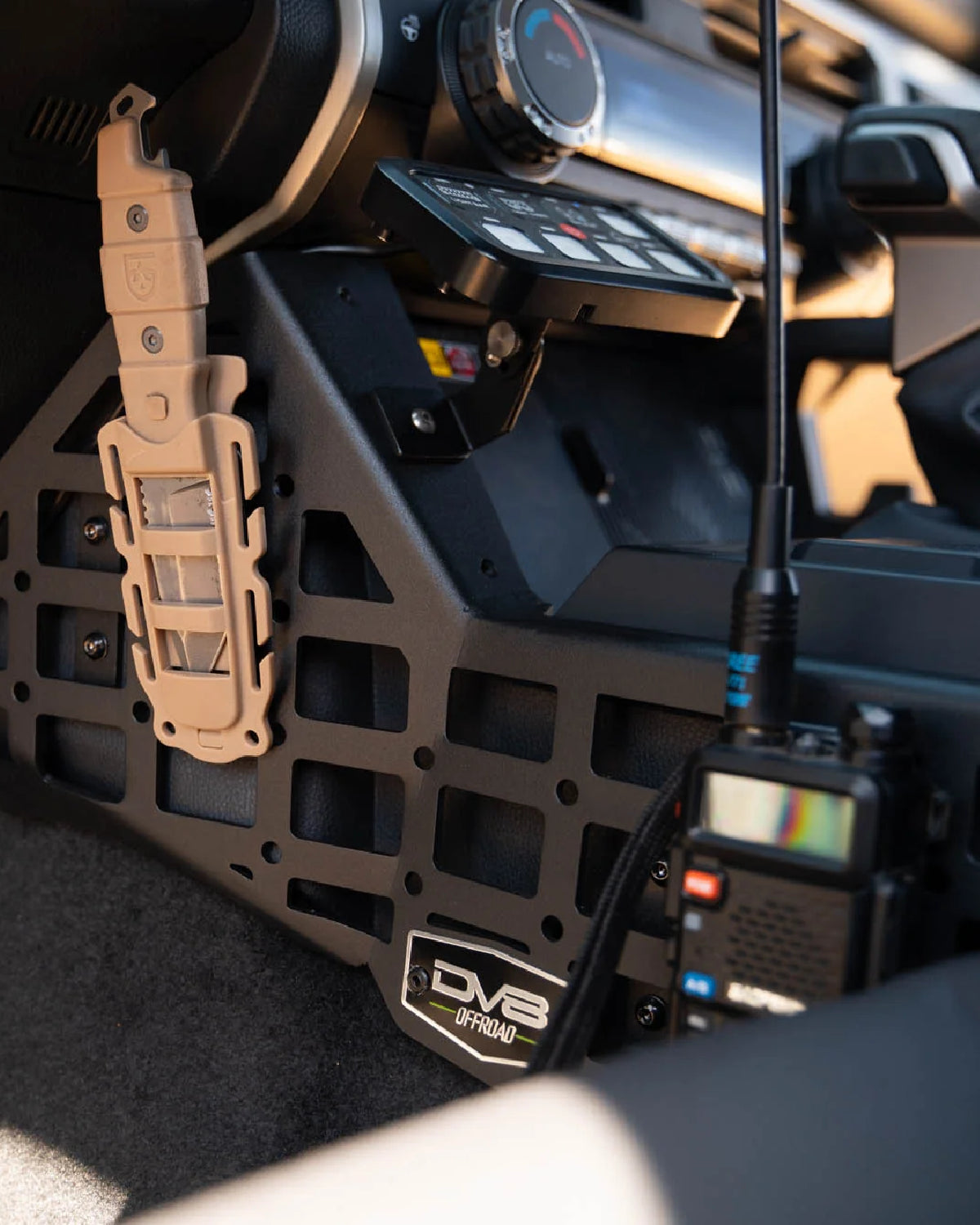 DV8 Offroad Center Console MOLLE Panels for 6th-Gen 4Runner (2025–Present) - Pair