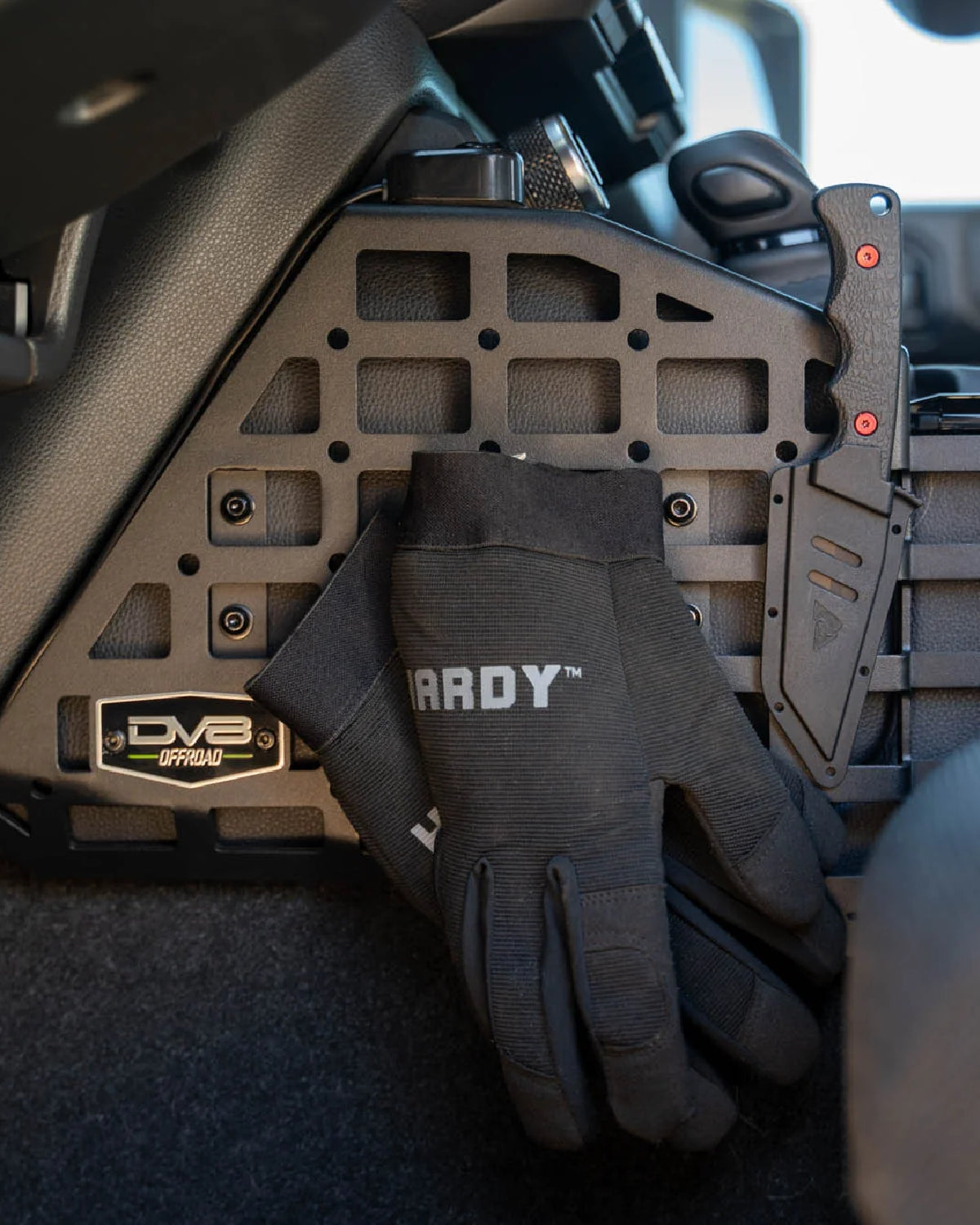 DV8 Offroad Center Console MOLLE Panels for Land Cruiser 250 Series (2024–Present) - Pair