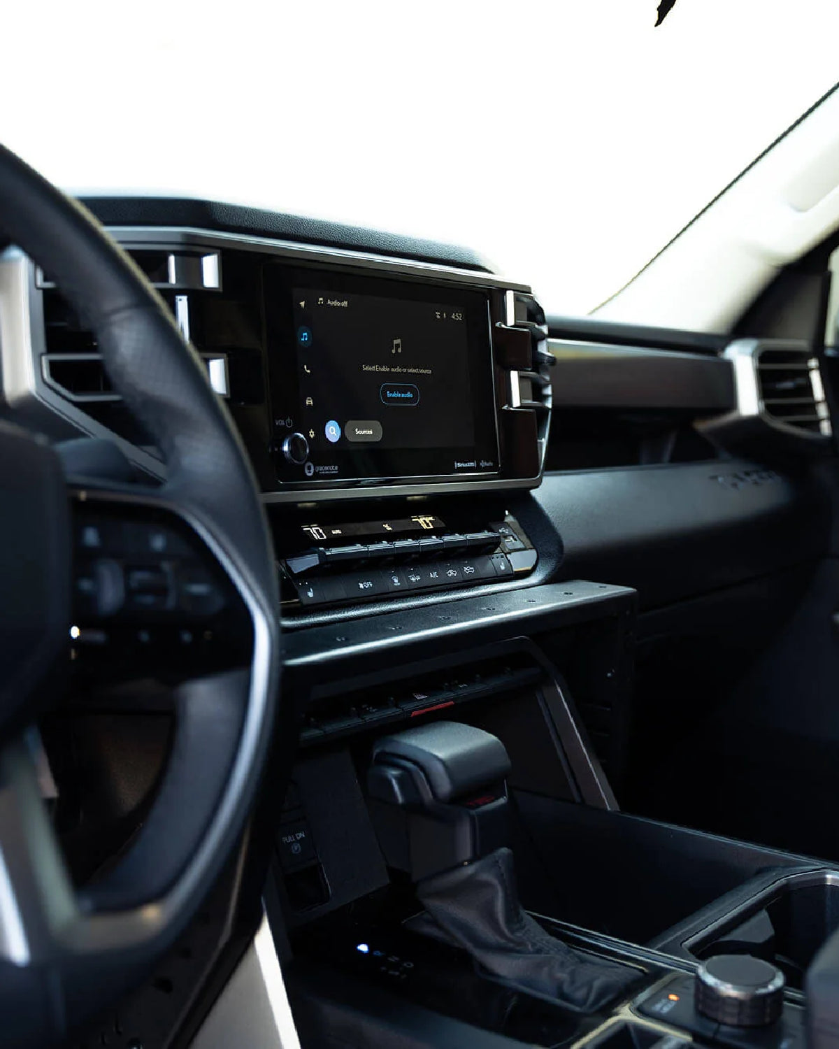 DV8 Offroad Center Console MOLLE Panels and Accessory Mounting Bridge for 3rd-Gen Sequoia (2024–Present)