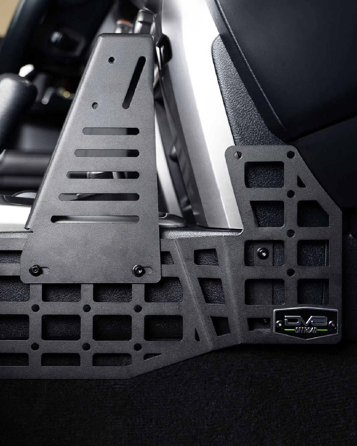 DV8 Offroad Center Console MOLLE Panels and Accessory Mounting Bridge for 5th-Gen 4Runner (2010–2024)