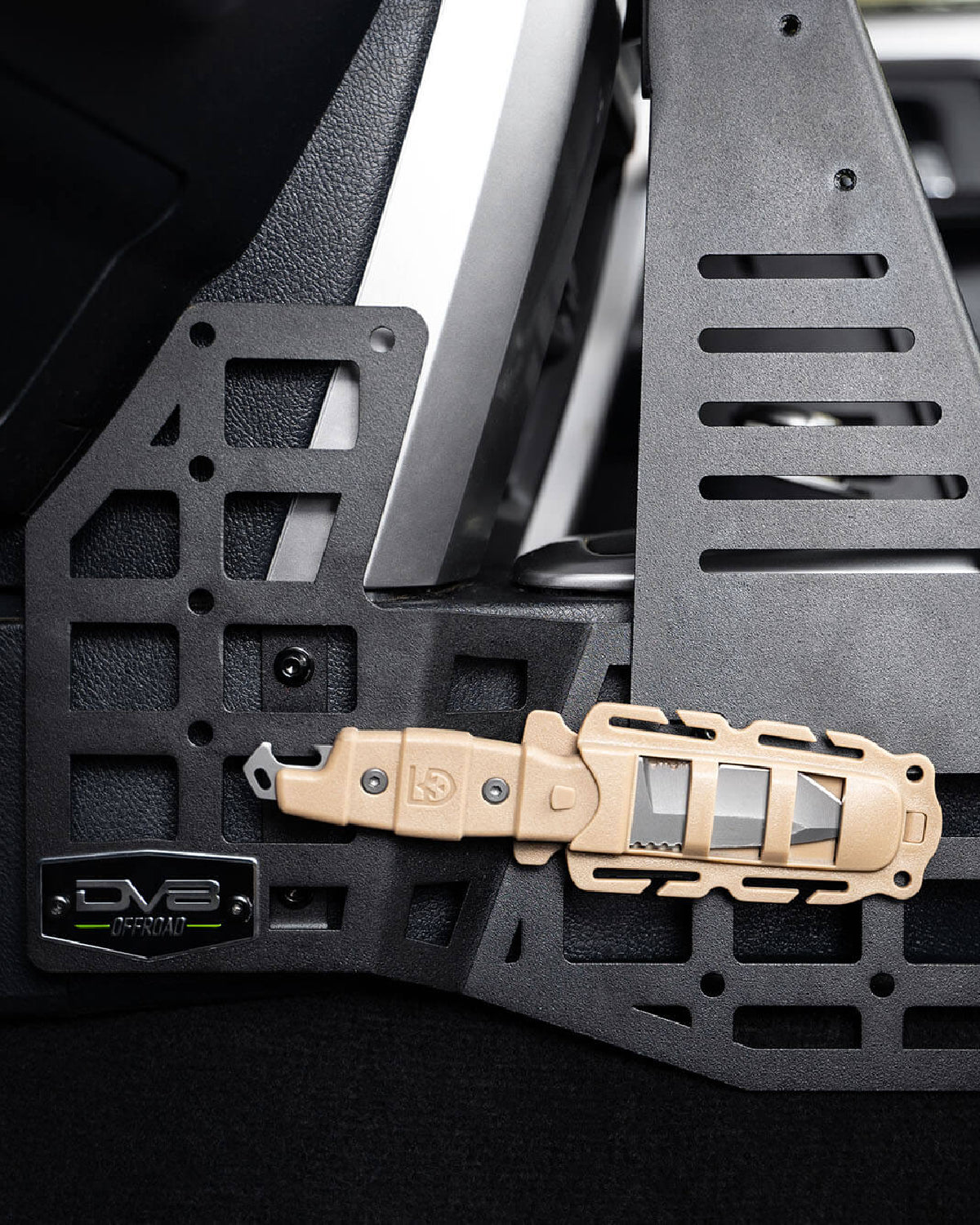 DV8 Offroad Center Console MOLLE Panels and Accessory Mounting Bridge for 5th-Gen 4Runner (2010–2024)