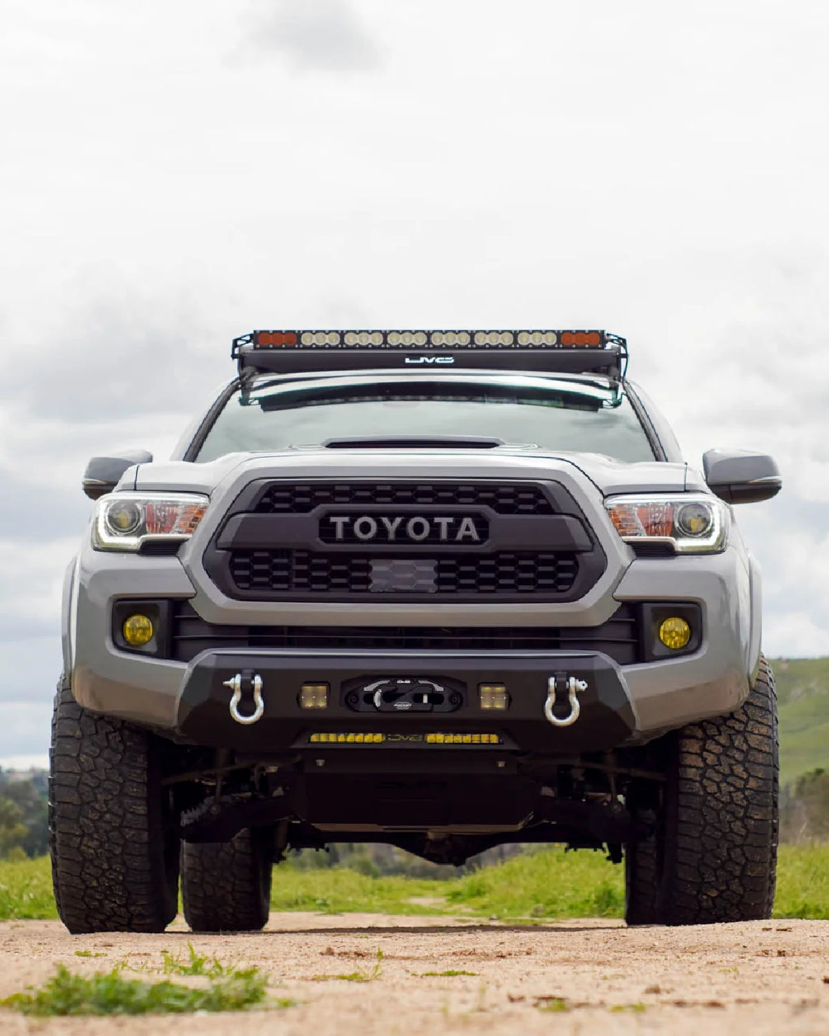 DV8 Offroad Centric Series Low-Profile Front Bumper for 3rd-Gen Tacoma (2016–2023)