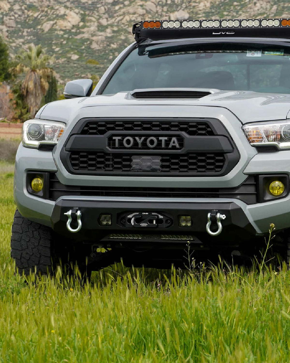 DV8 Offroad Centric Series Low-Profile Front Bumper for 3rd-Gen Tacoma (2016–2023)