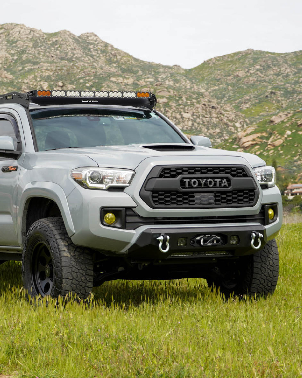 DV8 Offroad Centric Series Low-Profile Front Bumper for 3rd-Gen Tacoma (2016–2023)