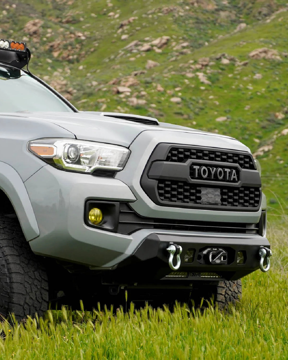 DV8 Offroad Centric Series Low-Profile Front Bumper for 3rd-Gen Tacoma (2016–2023)