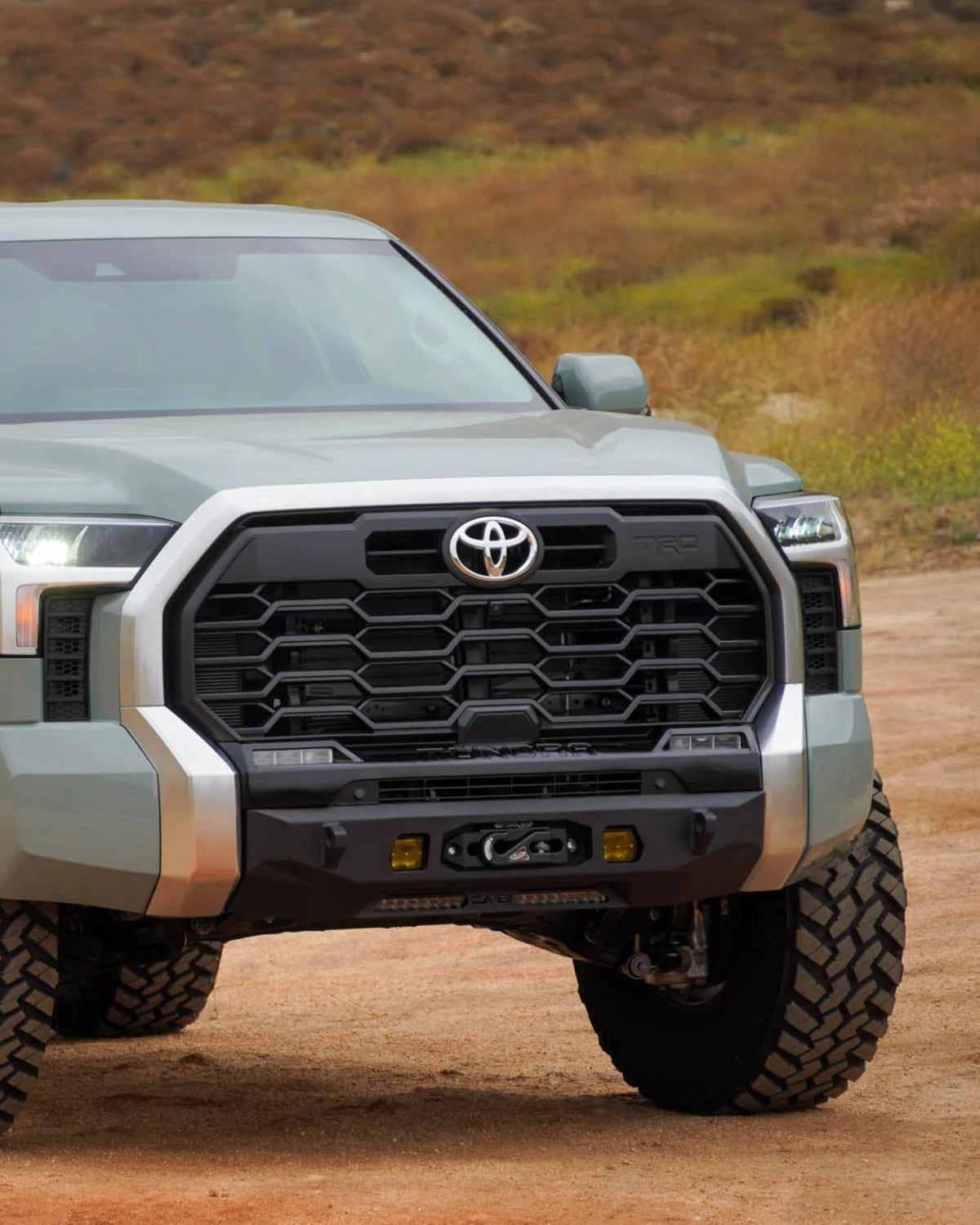 DV8 Offroad Centric Series Low-Profile Front Bumper for 3rd-Gen Tundra (2022–Present)