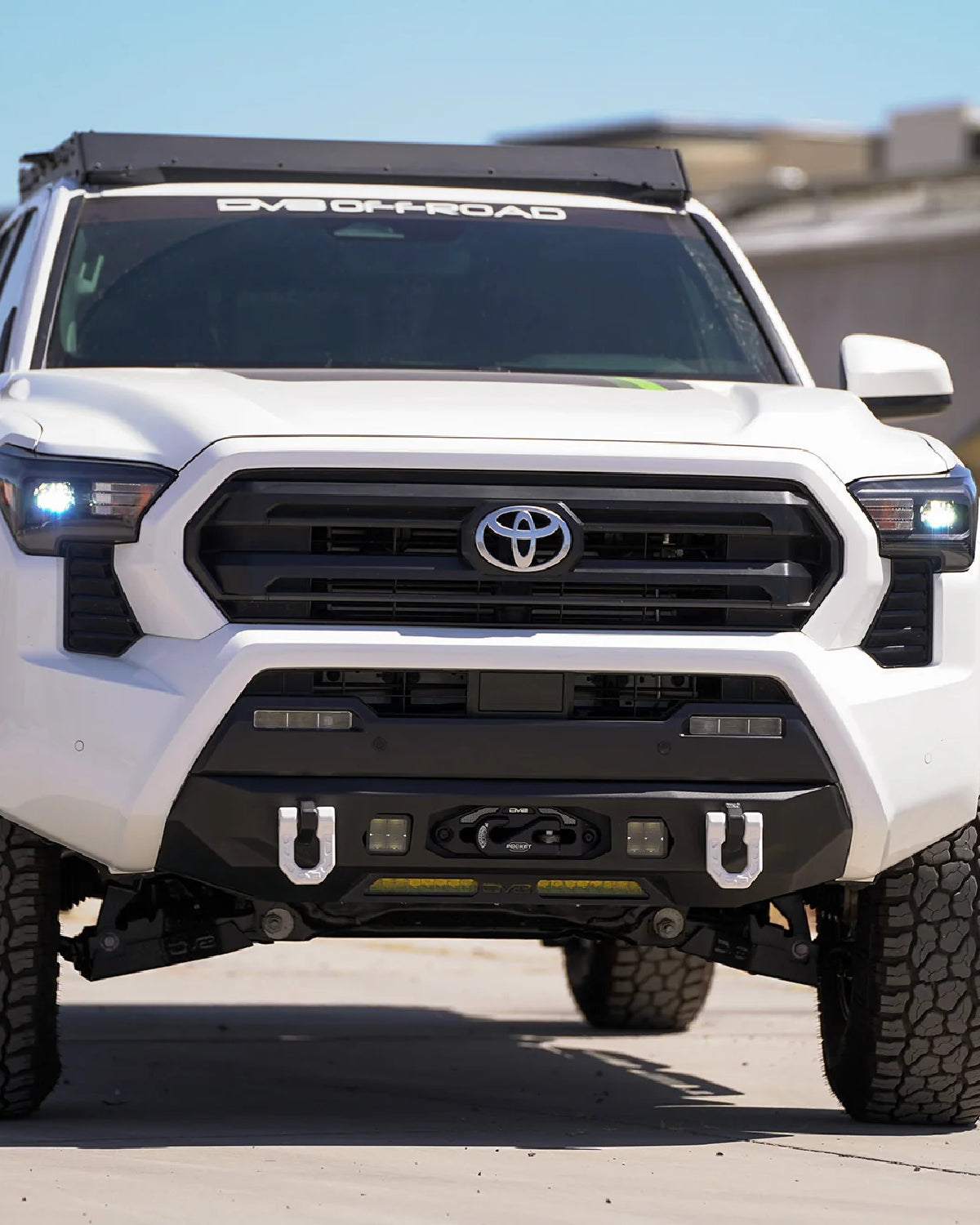 DV8 Offroad Centric Series Low-Profile Front Bumper for 4th-Gen Tacoma (2024–Present)