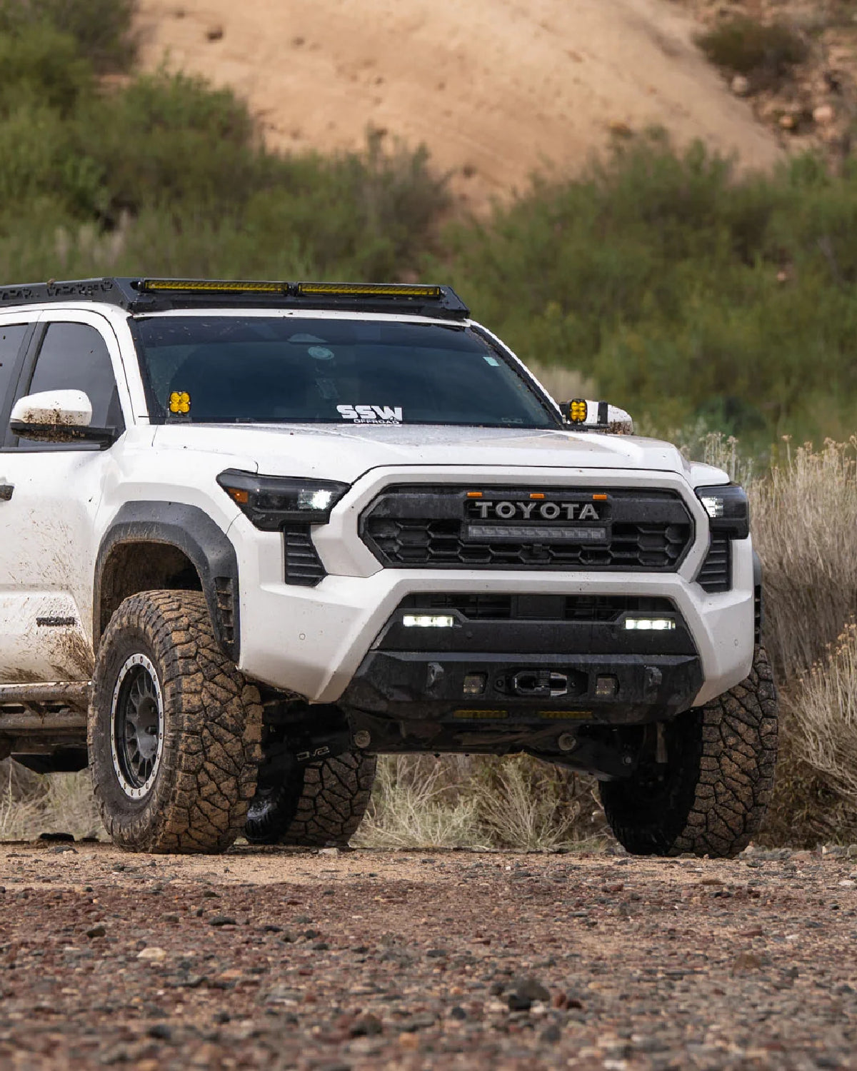 DV8 Offroad Centric Series Low-Profile Front Bumper for 4th-Gen Tacoma (2024–Present)