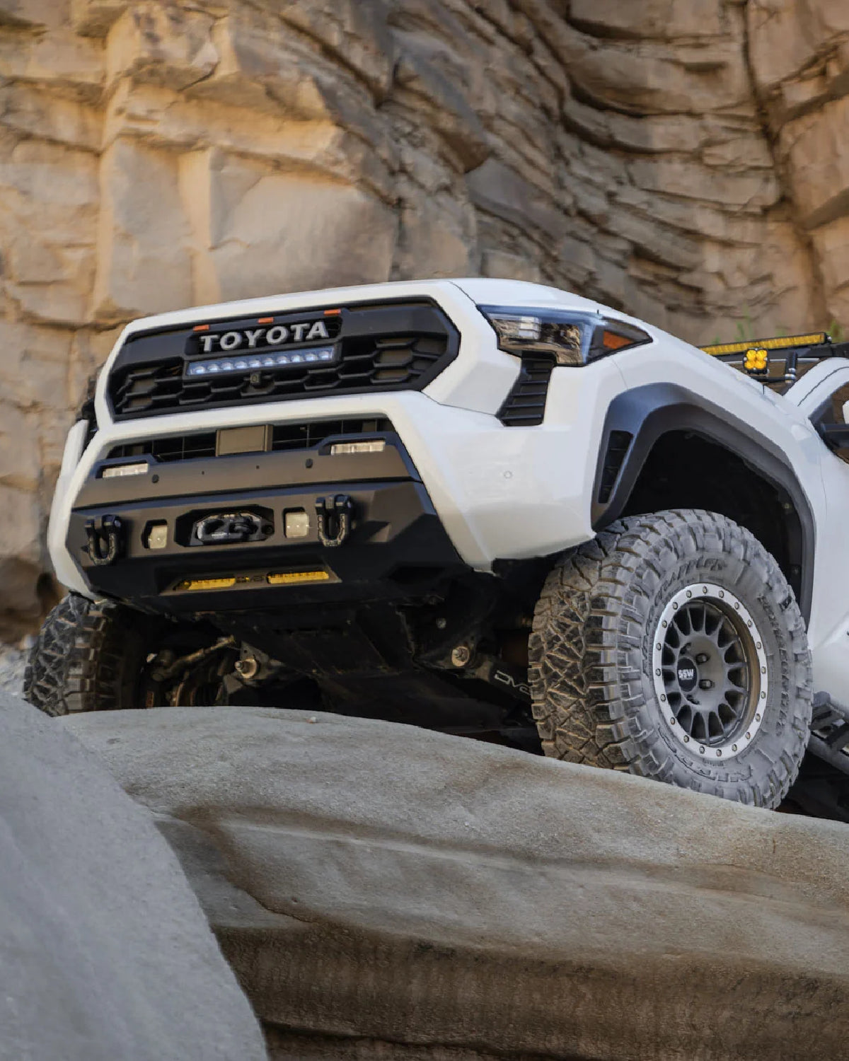 DV8 Offroad Centric Series Low-Profile Front Bumper for 4th-Gen Tacoma (2024–Present)