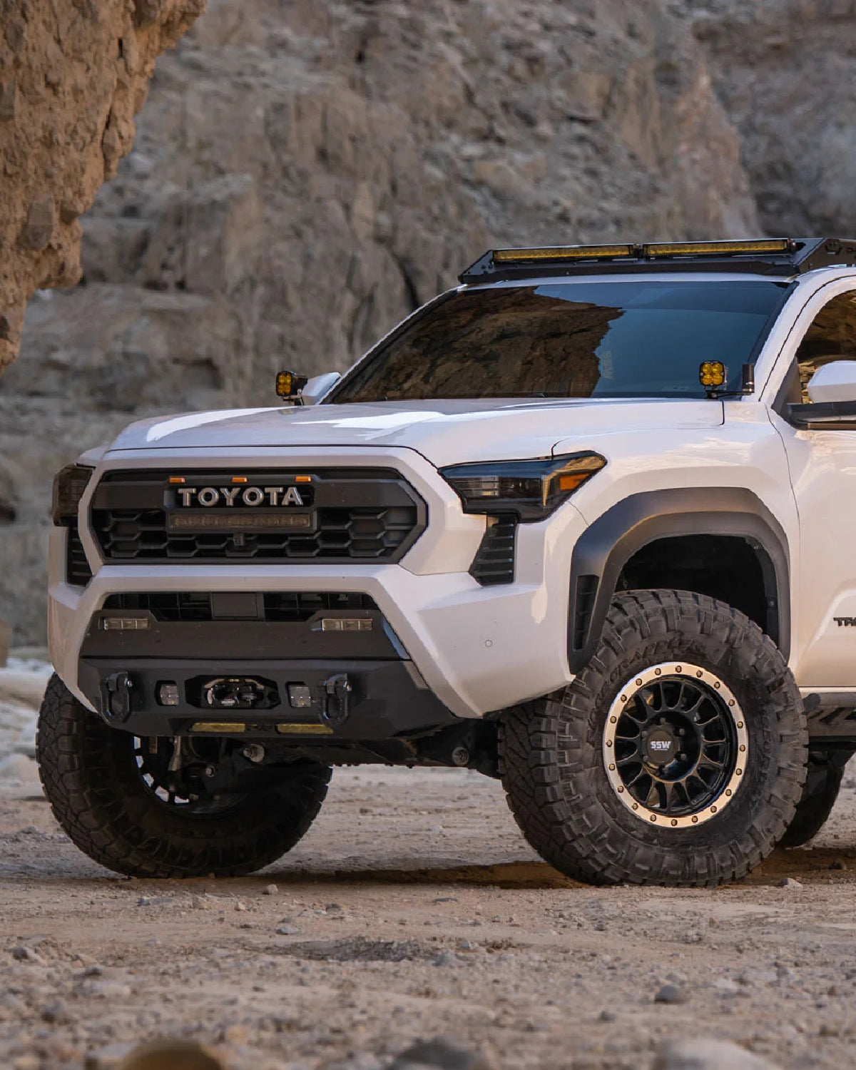 DV8 Offroad Centric Series Low-Profile Front Bumper for 4th-Gen Tacoma (2024–Present)