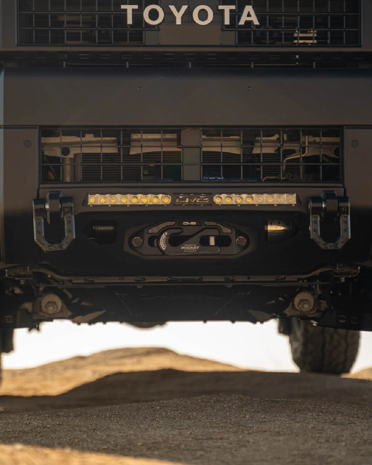 DV8 Offroad Centric Series Low-Profile Front Bumper for Land Cruiser 250 Series (2024–Present)