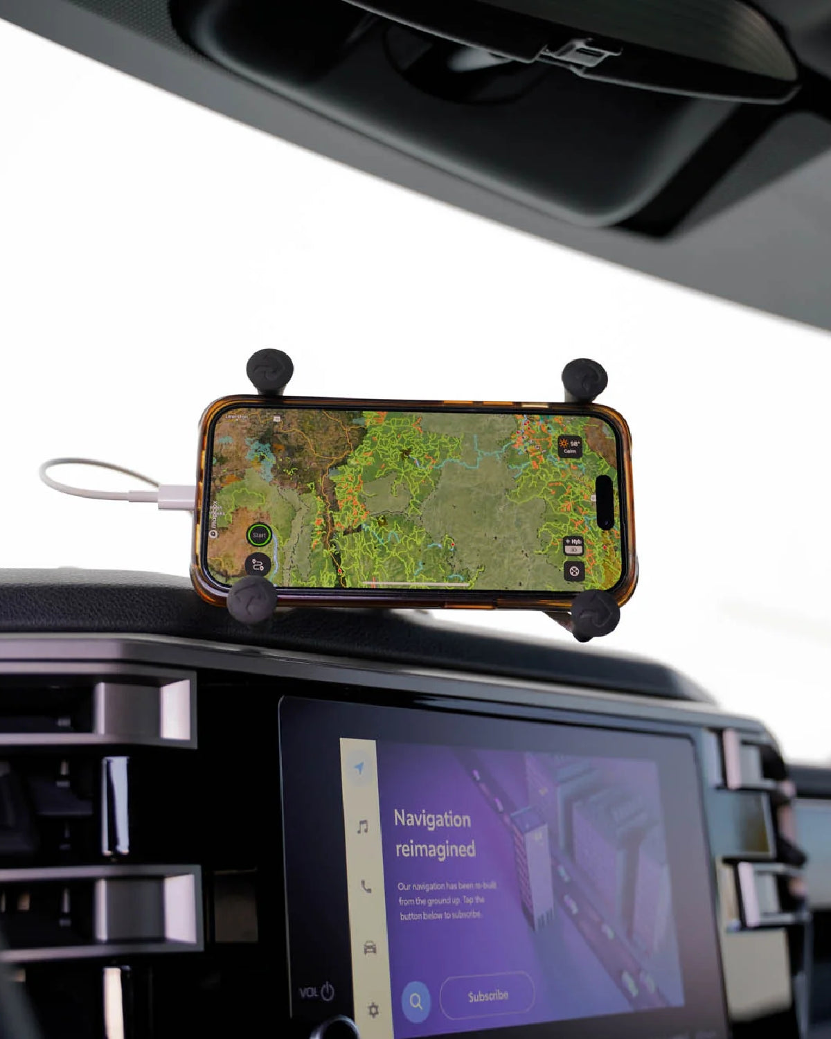 DV8 Offroad Dashboard Accessory Mounting Panel for 3rd-Gen Sequoia (2024–Present)