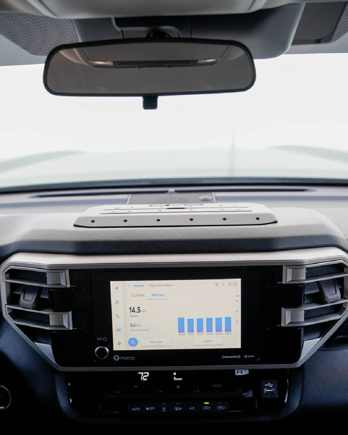 DV8 Offroad Dashboard Accessory Mounting Panel for 3rd-Gen Sequoia (2024–Present)