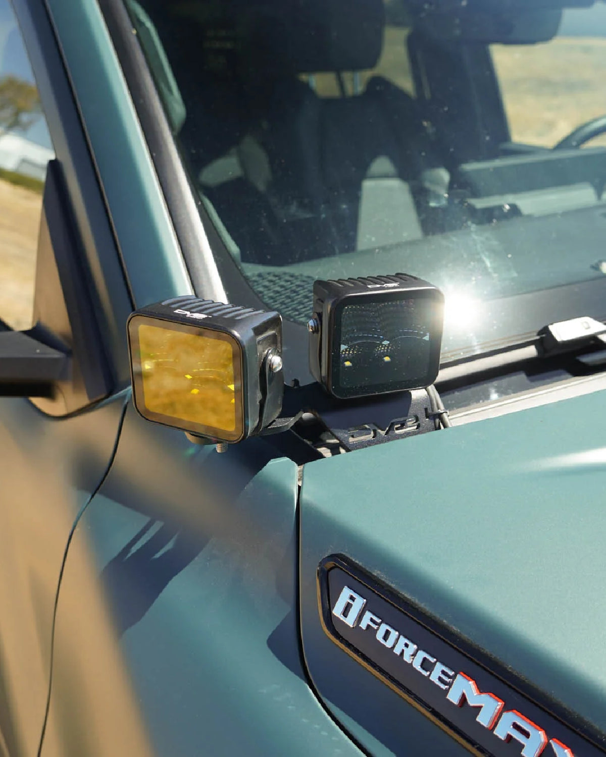 DV8 Offroad Ditch Light Mounting Brackets for 6th-Gen 4Runner (2025–Present) - Pair