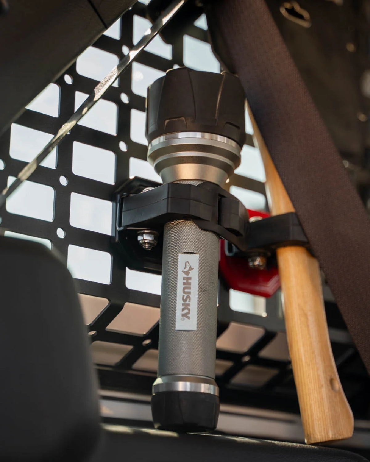 DV8 Offroad MOLLE Panel-Mounted Quick-Release Clamps in Black - Pair