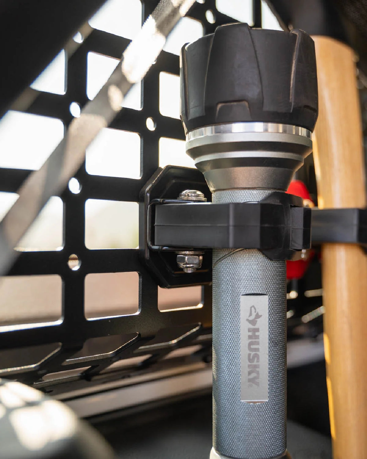 DV8 Offroad MOLLE Panel-Mounted Quick-Release Clamps in Black - Pair