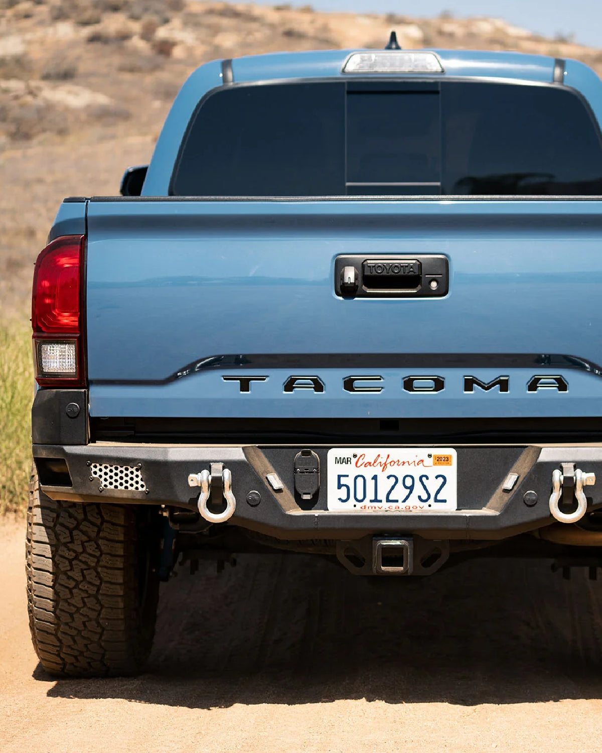 DV8 Offroad MTO Series Rear Bumper for 3rd-Gen Tacoma (2016–2023)