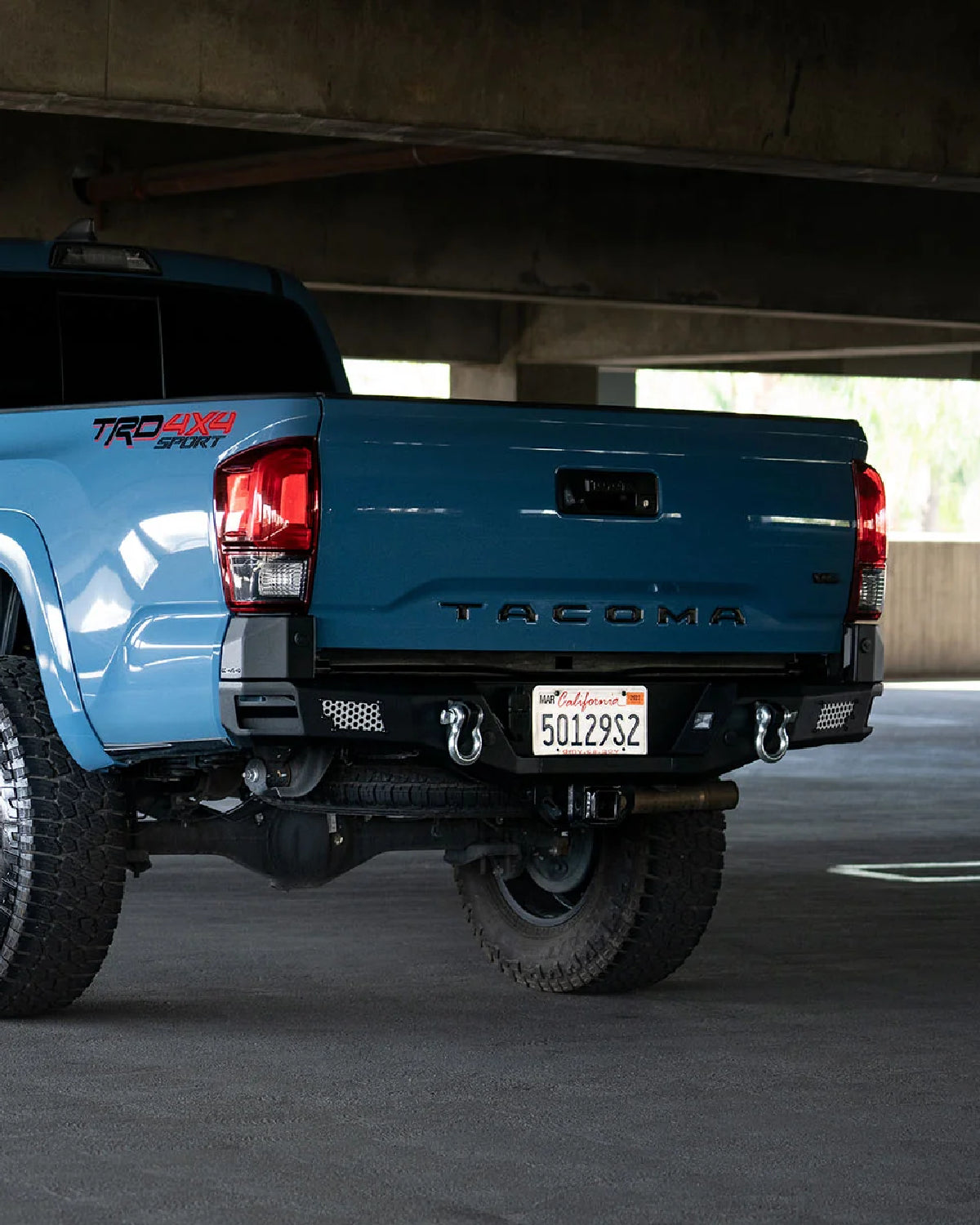 DV8 Offroad MTO Series Rear Bumper for 3rd-Gen Tacoma (2016–2023)