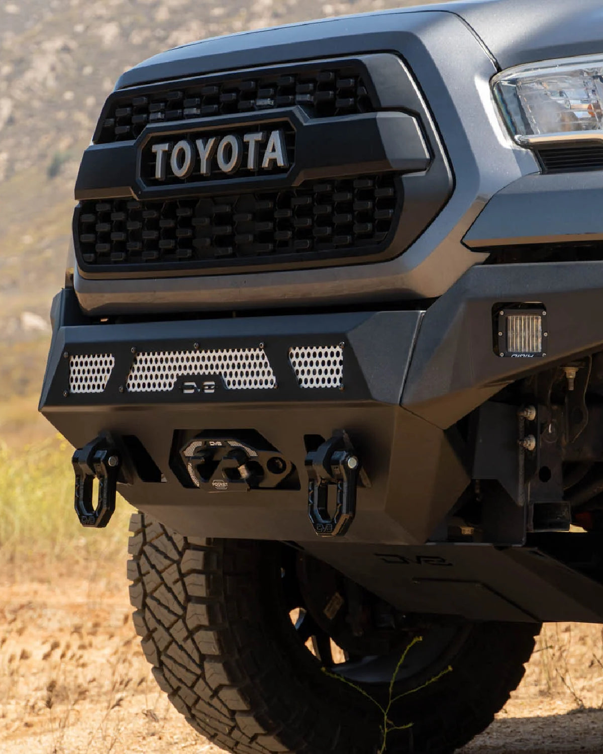 DV8 Offroad MTO Series Front Bumper for 3rd-Gen Tacoma (2016–2023)