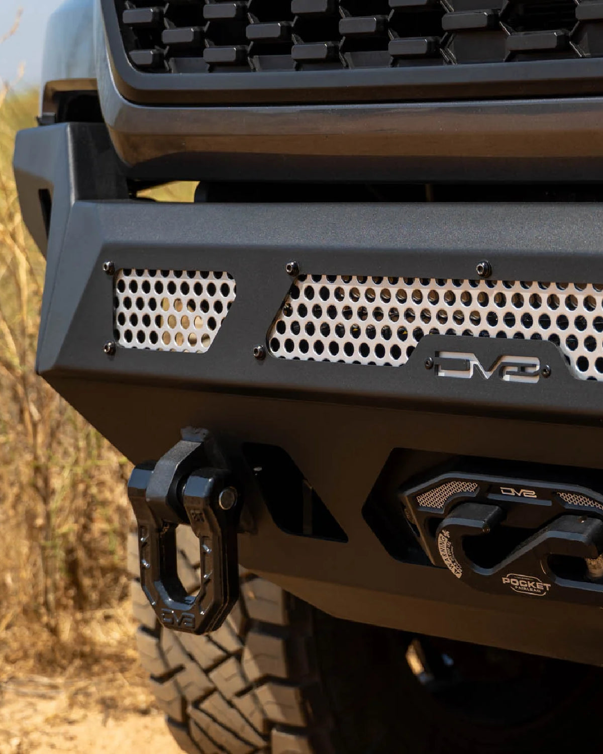 DV8 Offroad MTO Series Front Bumper for 3rd-Gen Tacoma (2016–2023)