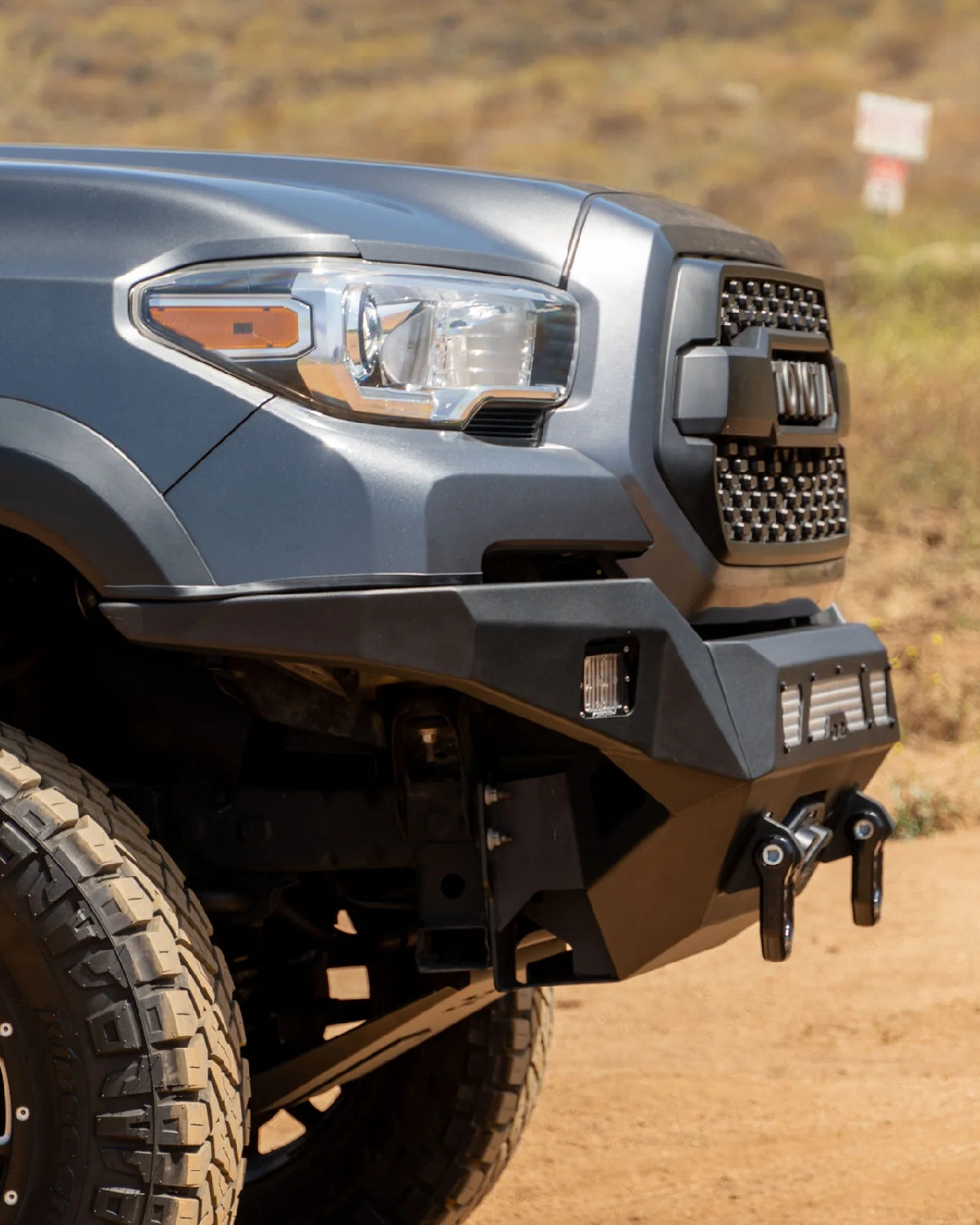 DV8 Offroad MTO Series Front Bumper for 3rd-Gen Tacoma (2016–2023)