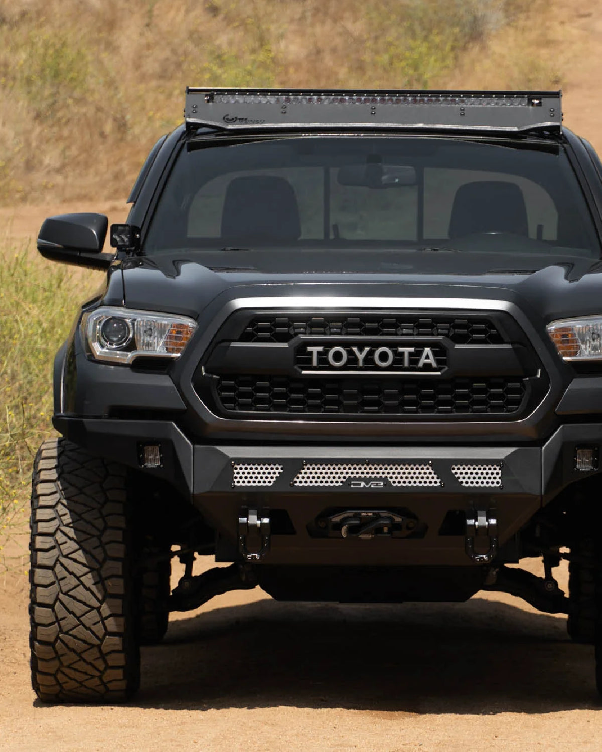 DV8 Offroad MTO Series Front Bumper for 3rd-Gen Tacoma (2016–2023)
