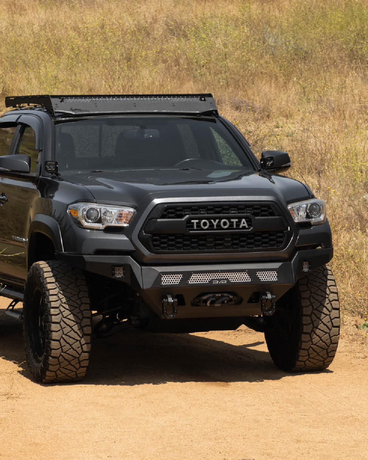 DV8 Offroad MTO Series Front Bumper for 3rd-Gen Tacoma (2016–2023)