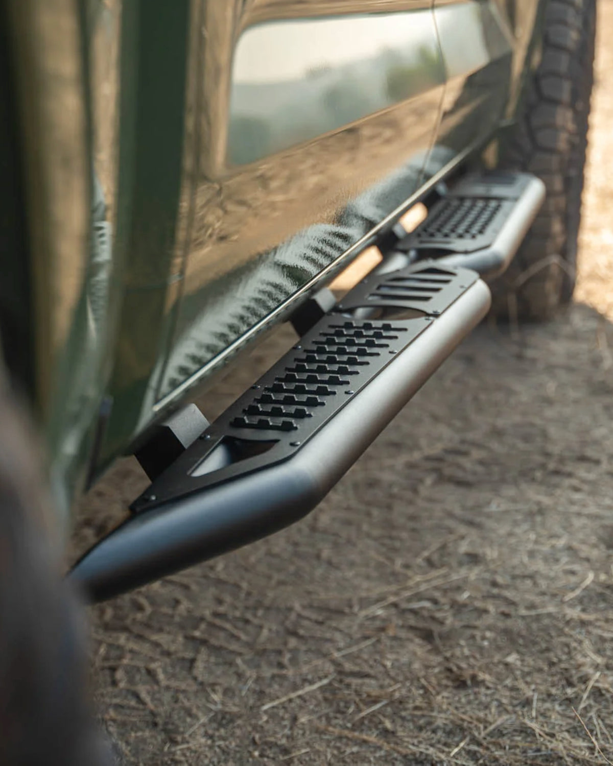 DV8 Offroad OE Plus Series Side Steps for 3rd-Gen Tundra CrewMax Cab (2022–Present)