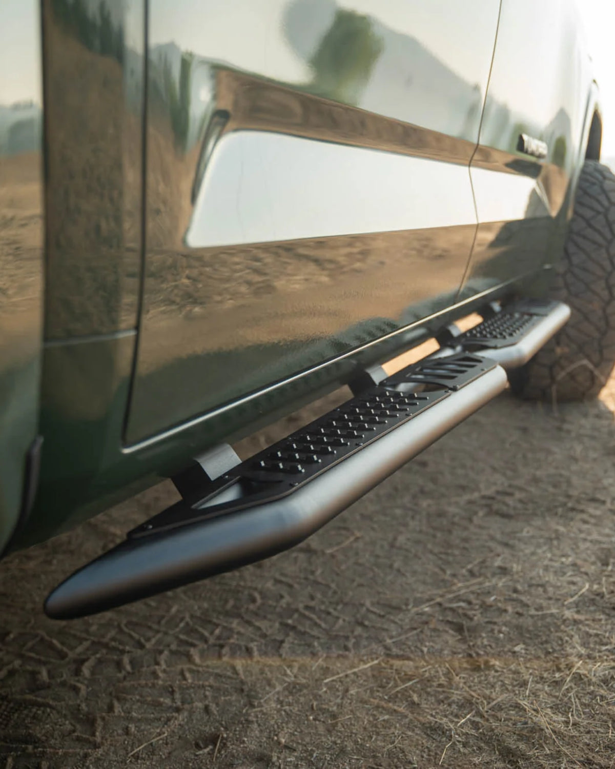 DV8 Offroad OE Plus Series Side Steps for 3rd-Gen Tundra CrewMax Cab (2022–Present)