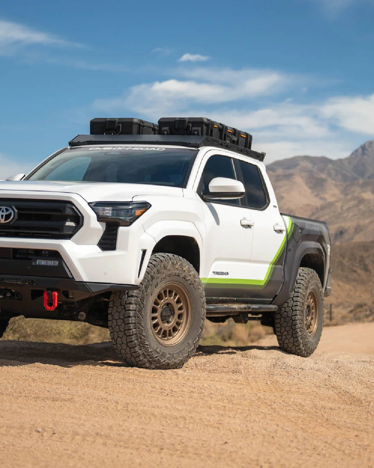 DV8 Offroad OE Plus Series Side Steps for 4th-Gen Tacoma Double Cab (2024–Present) - Pair