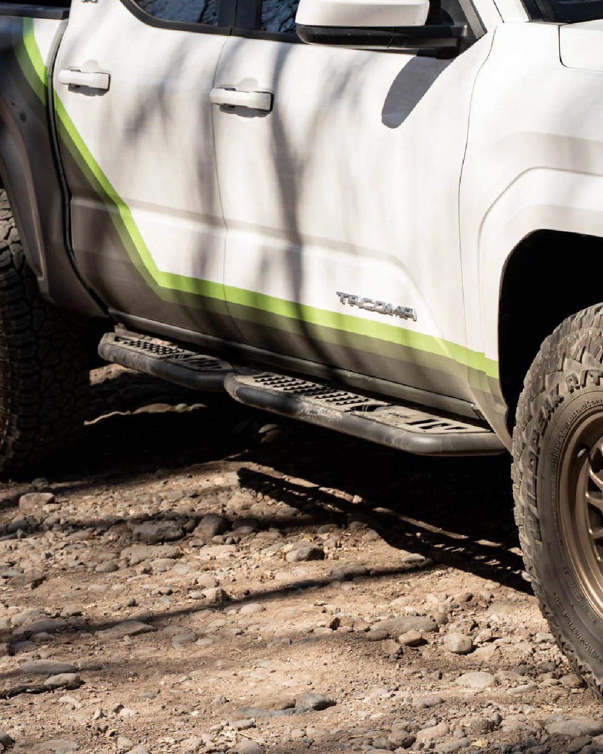 DV8 Offroad OE Plus Series Side Steps for 4th-Gen Tacoma Double Cab (2024–Present) - Pair