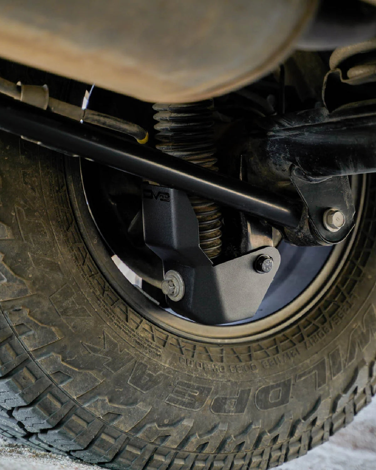 DV8 Offroad Rear Shock Mount Skid Plates for 5th-Gen 4Runner (2010–2024) - Pair